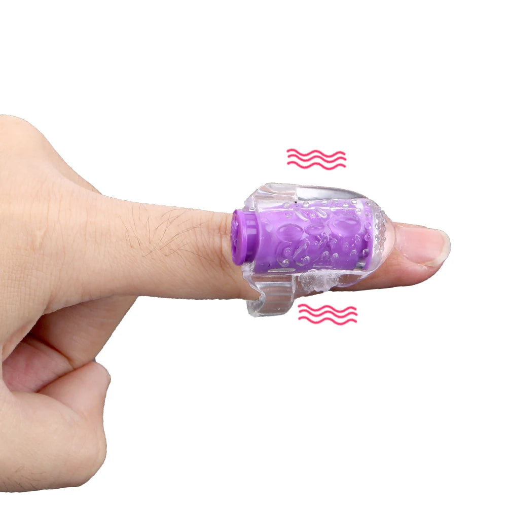 Fingertip Flicker — Mini Oral-Licking Clit & G-Spot Vibrator