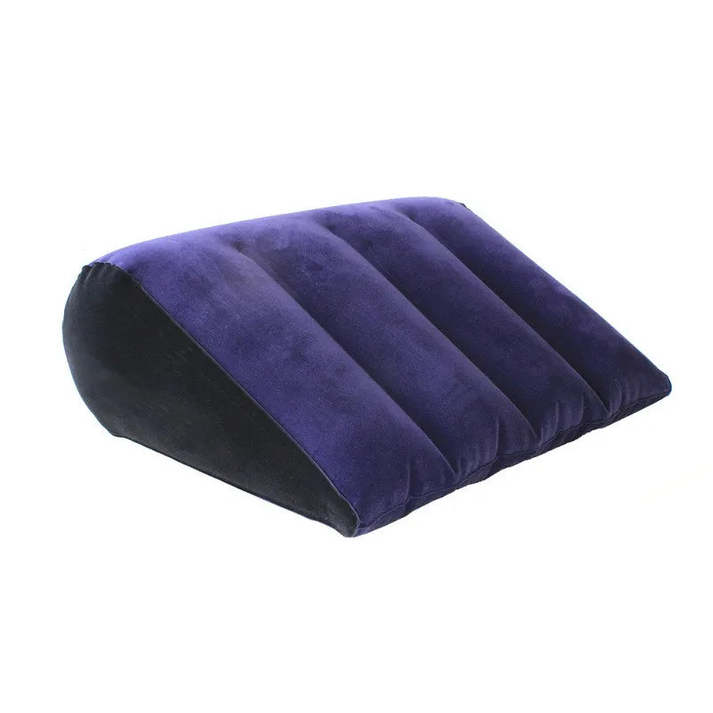 Velvet Slope — Inflatable Wedge Pillow for Erotic Play and Comfort