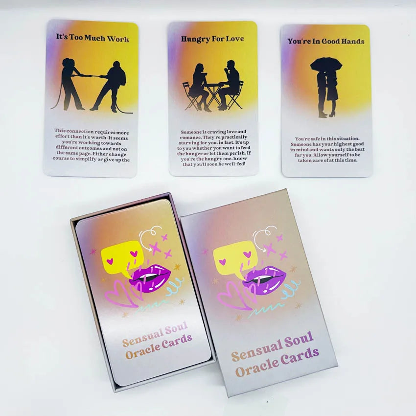 Sensual Soul Oracle — 56-Card Deck of Intuition, Desire & Divine Feminine Energy