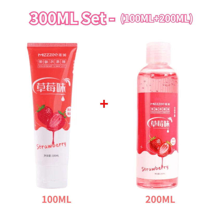 Sweet Seduction — Lickable Strawberry Bliss Lubricant (100/200ML)
