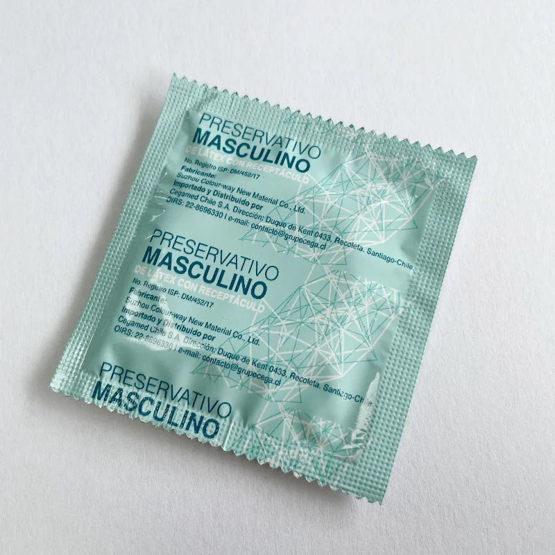 Ultra-Thin Natural Latex Condoms – 52mm Width | Electronically Tested | Long-Lasting Lubrication | 100+ Combo Pack