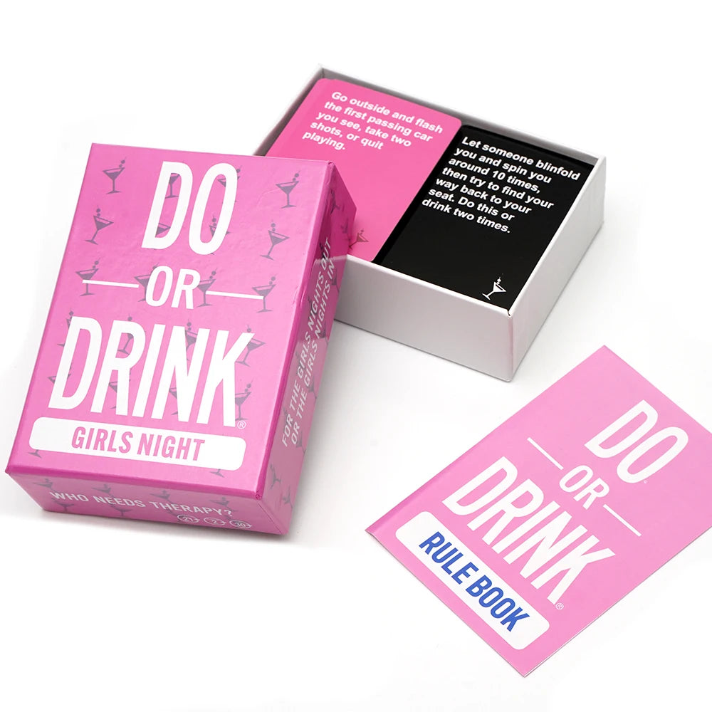 Do or Drink: Naughty Edition – Adult Party Card Game for Daring Fun and Drinking Challenges