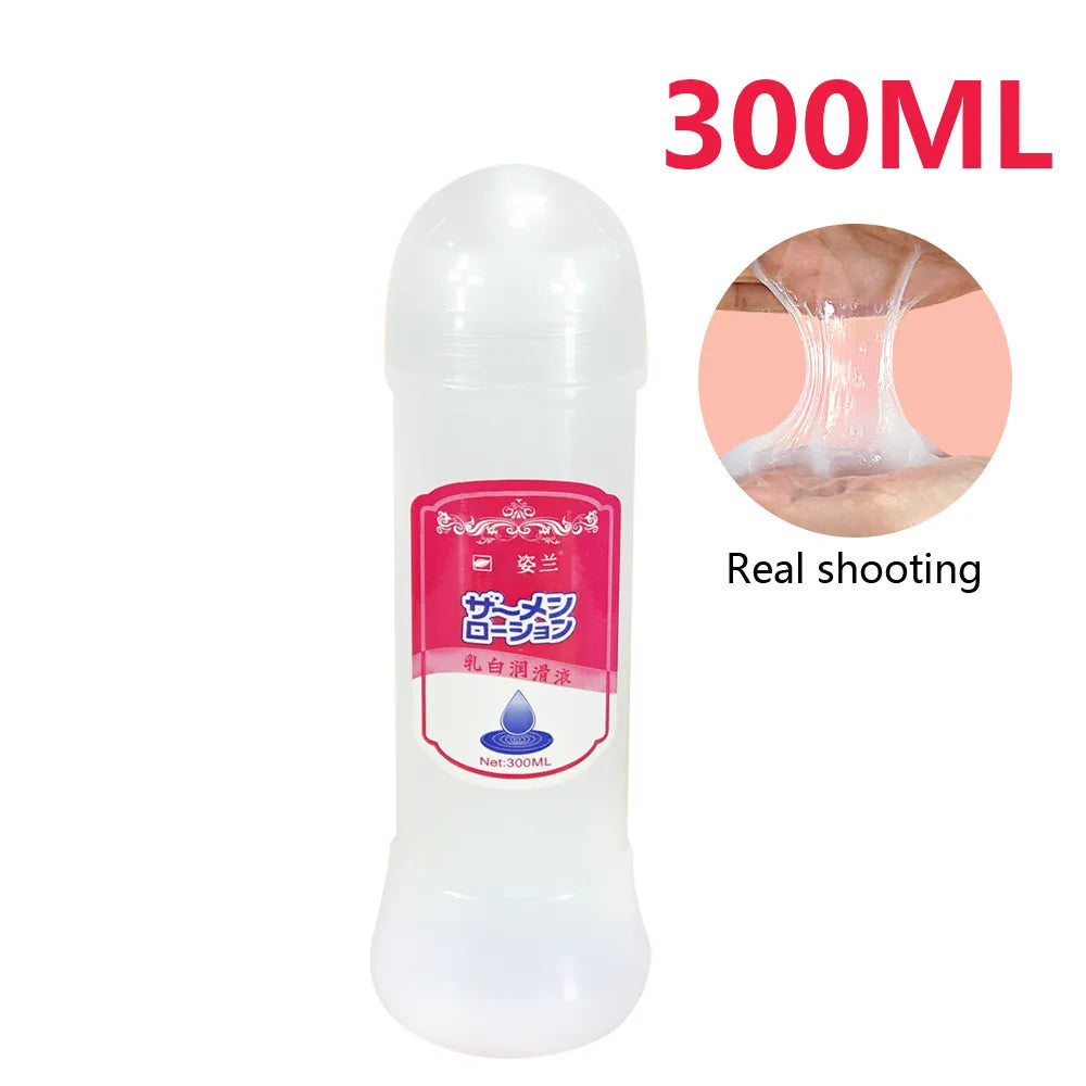 Unscented Water-Based Lubricant – High Viscosity Personal Lubricant for Anal, Vaginal, Oral and Toy Use (200ml / 300ml / 500ml)