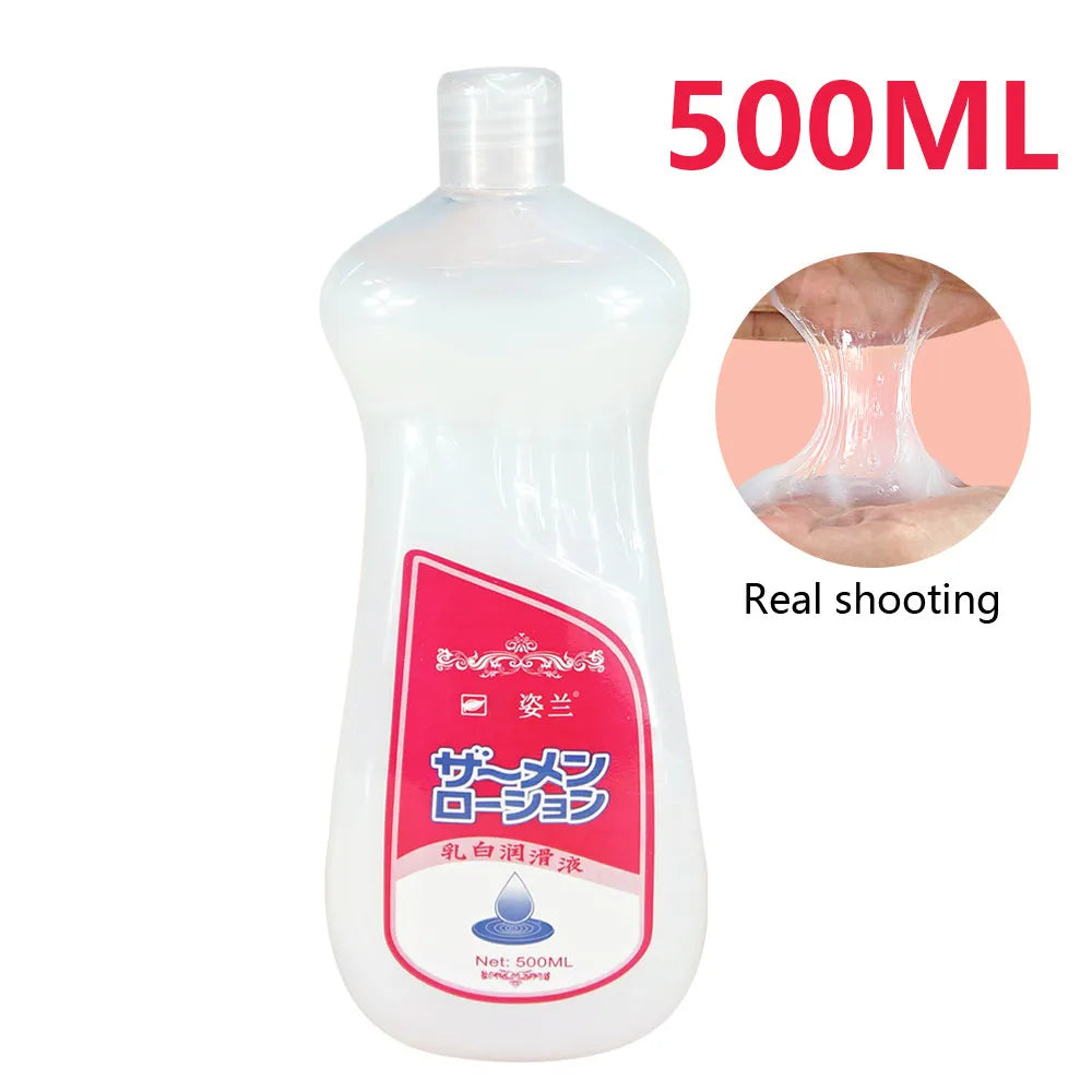 Unscented Water-Based Lubricant – High Viscosity Personal Lubricant for Anal, Vaginal, Oral and Toy Use (200ml / 300ml / 500ml)