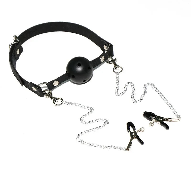 Adjustable BDSM Spreader Bar Restraint Kit – Bondage Set for Couples with Handcuffs, Ankle Cuffs and Neck Harness