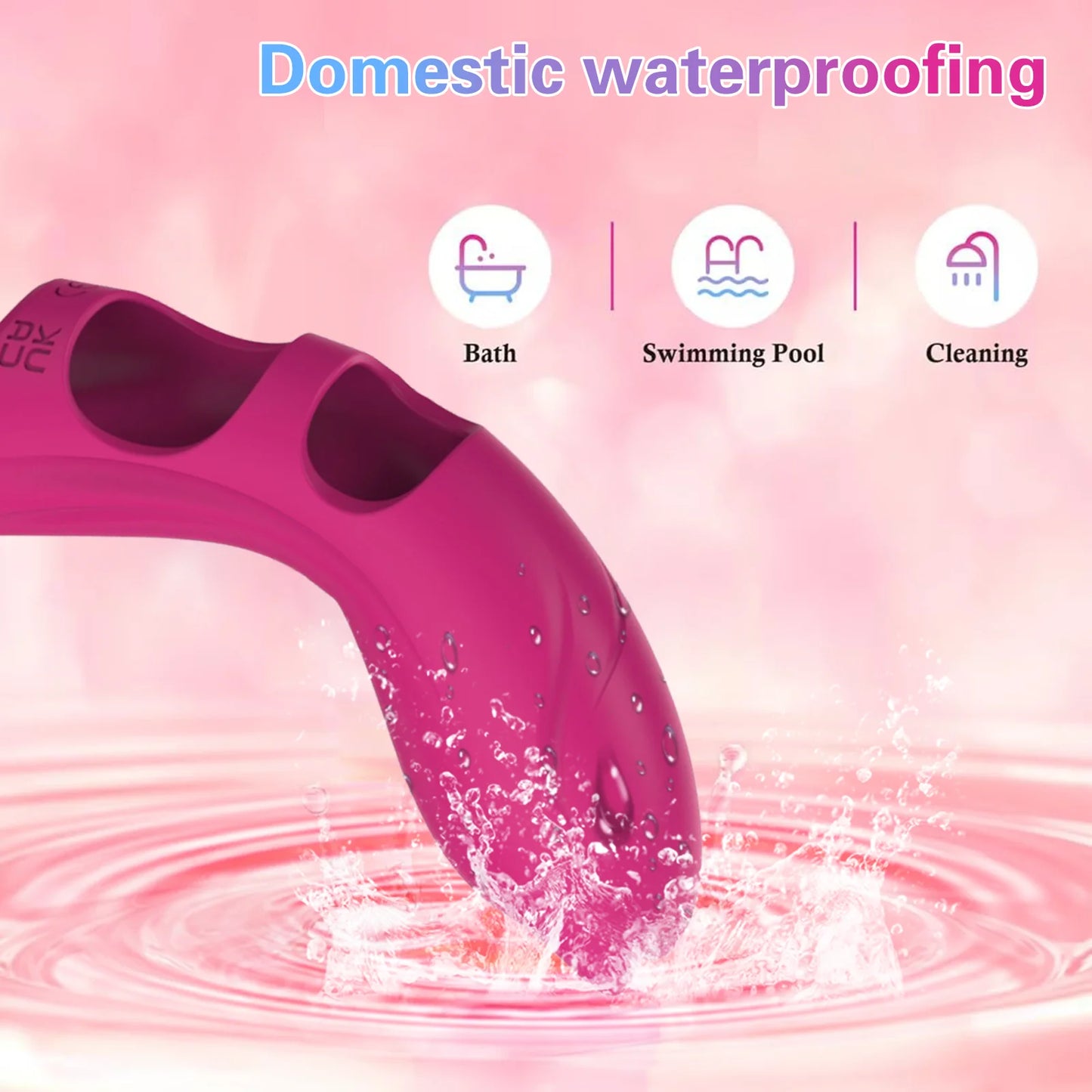 10-Speed Clitoral and G-Spot Finger Vibrator | Wearable Nipple Massager for Women and Couples