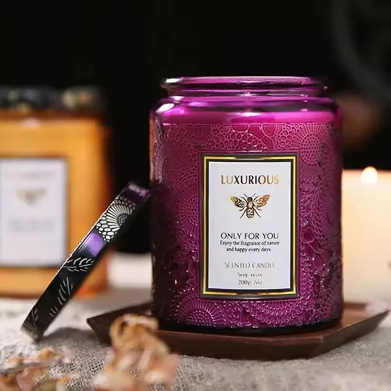 🕯️ Fragrant Candle Cans – Romantic Soy Wax Candles for Every Mood Smokeless | Low-Temperature Burn | Decorative & Aromatic
