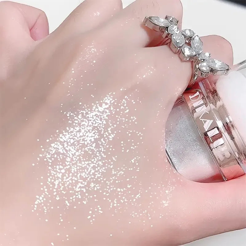 Fairy Highlight Glitter Powder – Body Shimmer for Face and Body | Sparkling Makeup for Weddings, Parties, and Gifts (3g)