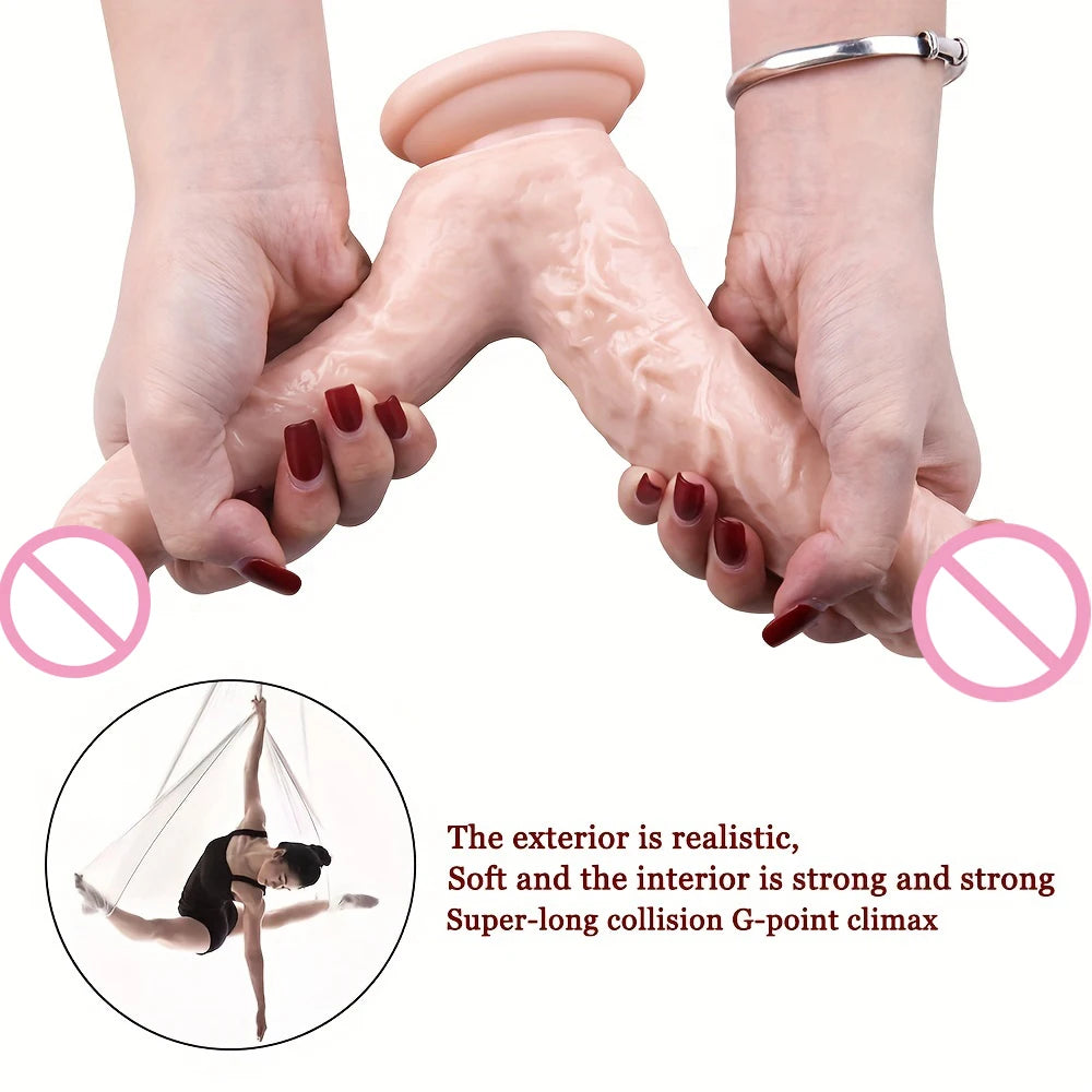 Dual Ecstasy — Double Penetration Dildo for Intense Pleasure