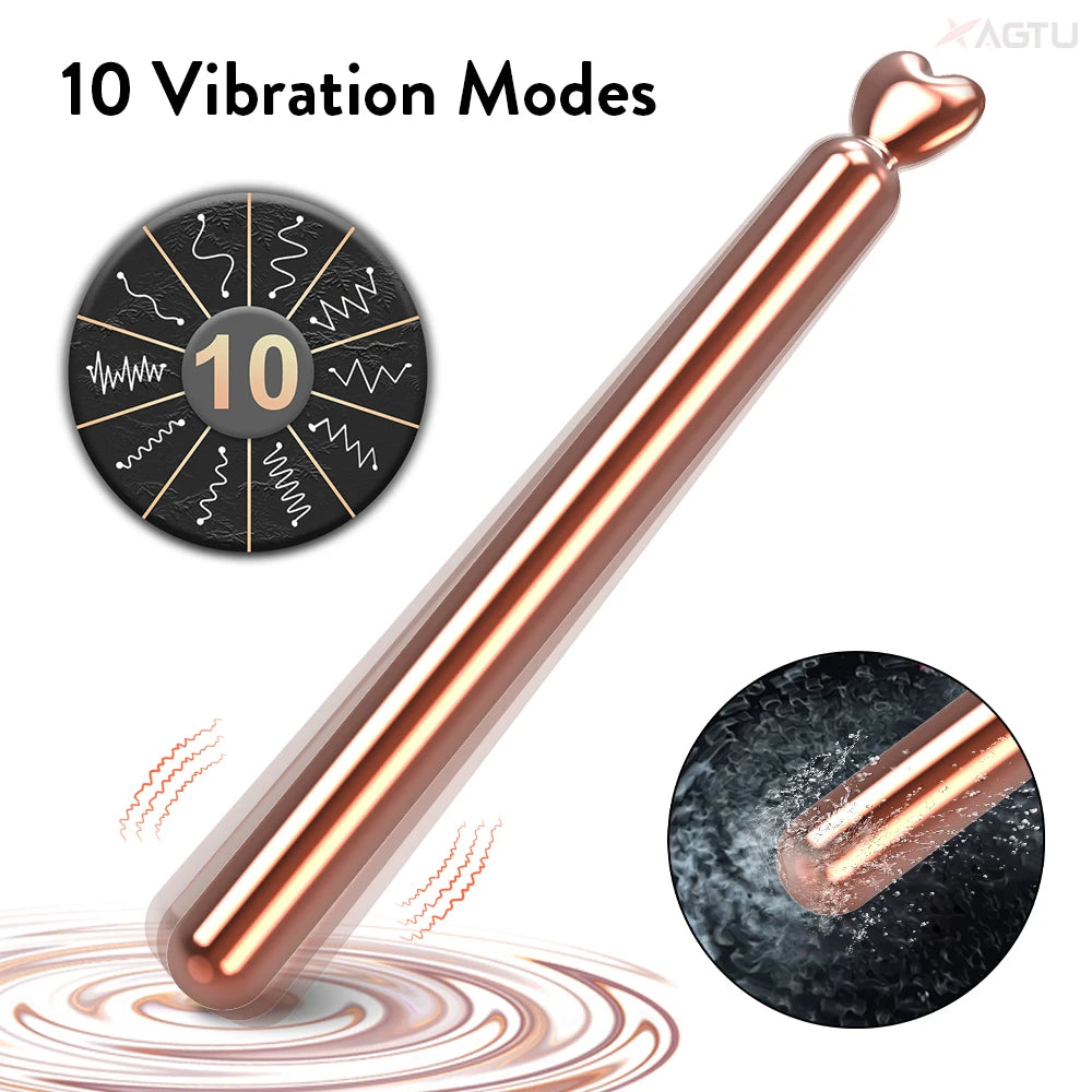 Anal Vibrator – Prostate Massager for Men | G-Spot Stimulation Butt Plug with Manual Control
