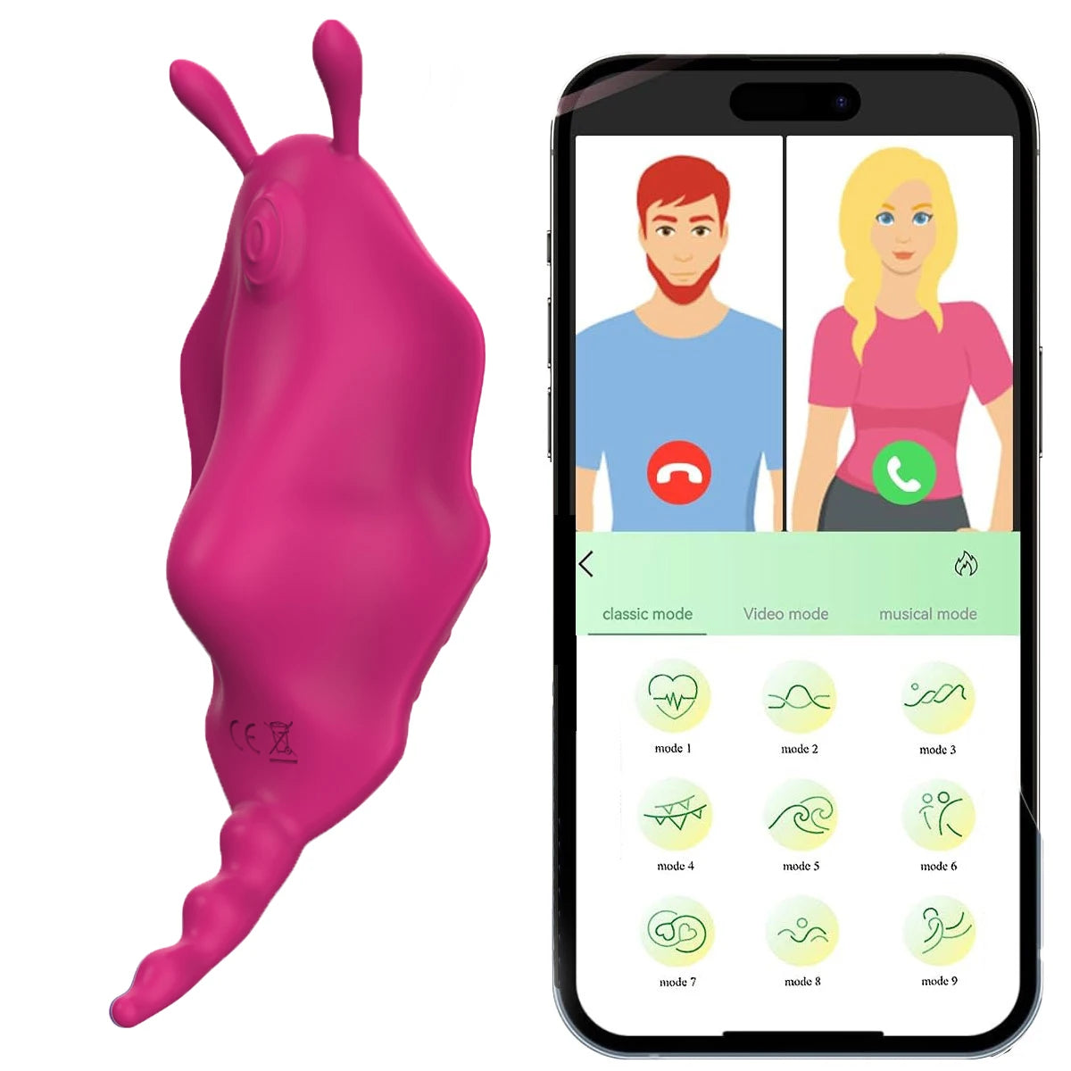 App Control Powerful Dildo Vibrator Tongue Wearable Clit Vagina G Spot Massager Nipple Anal Female Masturbate Sex Toy for Women