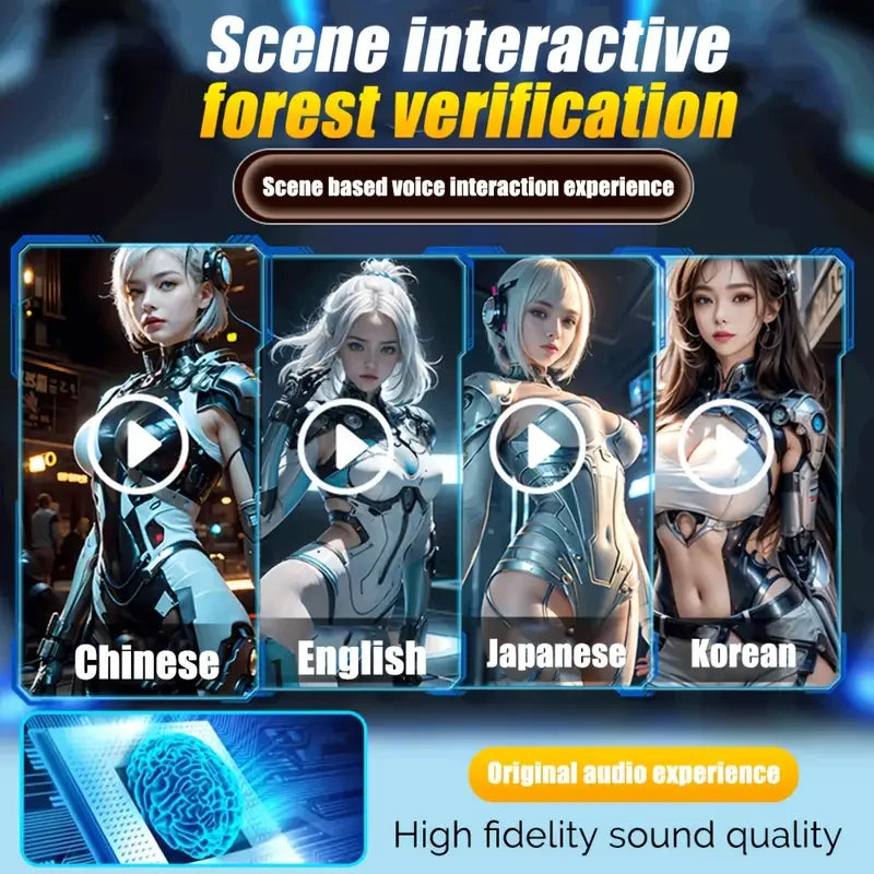 Inferno Touch — Heated Automatic Male Masturbator with Voice and Suction