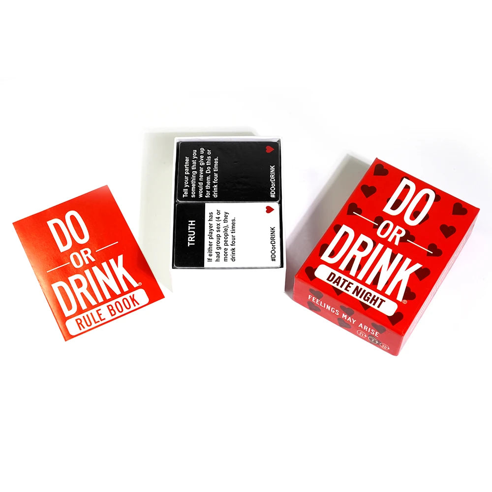 Do or Drink: Naughty Edition – Adult Party Card Game for Daring Fun and Drinking Challenges