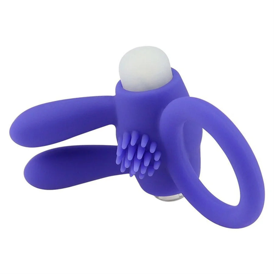 Lover’s Pulse – Intimate Vibrating Ring for Shared Pleasure - Penis Rings Sex Toys Massager For Couples Women