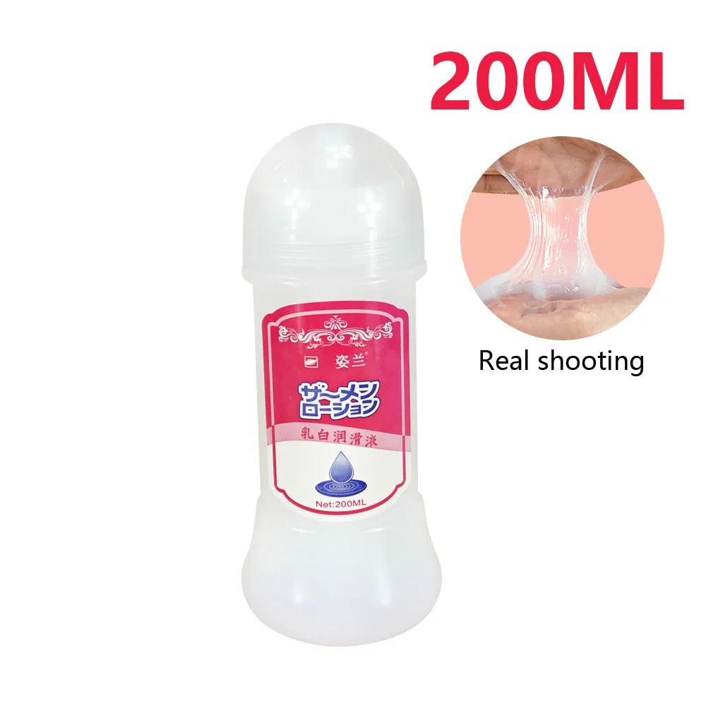 Unscented Water-Based Lubricant – High Viscosity Personal Lubricant for Anal, Vaginal, Oral and Toy Use (200ml / 300ml / 500ml)