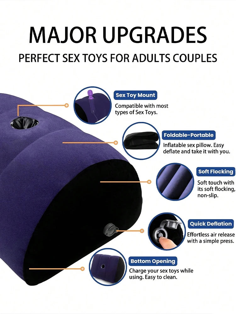 Air of Temptation – Inflatable BDSM Positioning Cushion