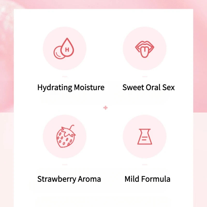 Sweet Seduction — Lickable Strawberry Bliss Lubricant (100/200ML)