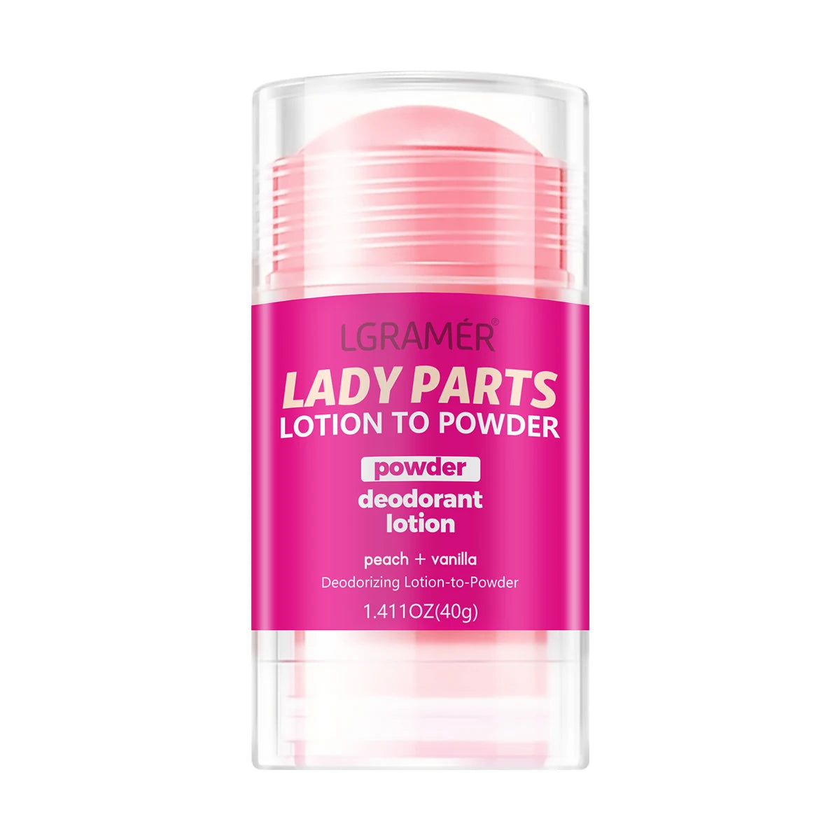 Honey Peach Deodorant Stick – Long-Lasting Body Odor Protection for Men and Women (40g)