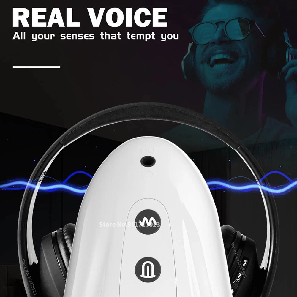 Life Aid™ Realistic Tongue and Mouth Male Masturbator – Dual Sensation Vibration and Licking Stroker