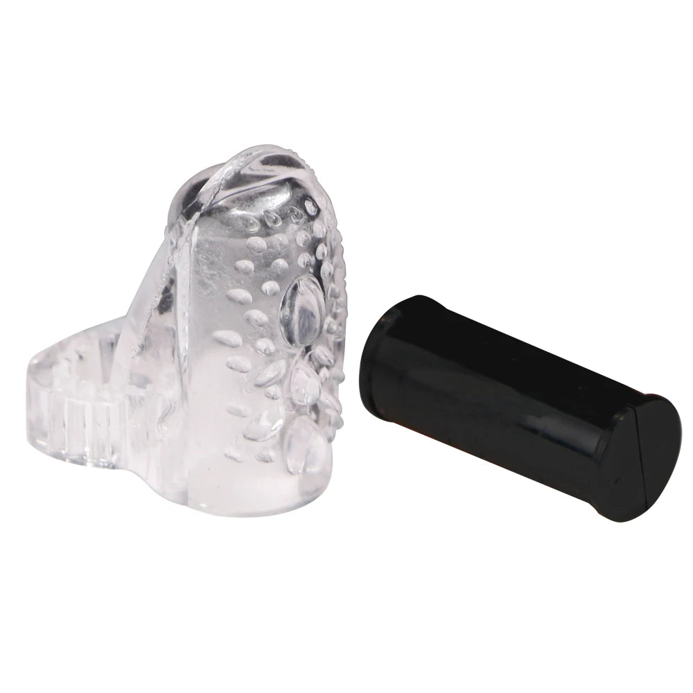 Fingertip Flicker — Mini Oral-Licking Clit &amp; G-Spot Vibrator