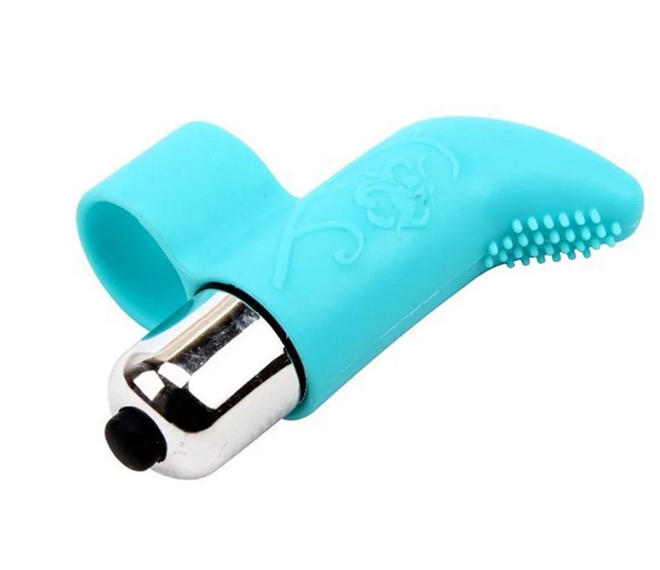 Lady Vibrator Finger Massager Vibrator G-spot Stimulation Clit Vibration for Women