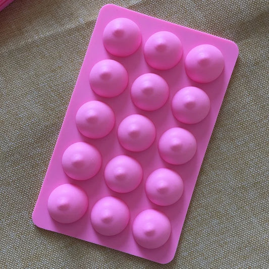 3D Women's Chest Shapes Fondant Mold Silicone Cake Molds Sex Chocolate Candle Mould DIY Baking Tools