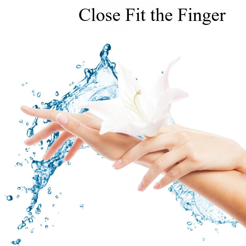 Clitoris Stimulate Finger Condoms for Women Vaginal Lesbian Sex Toys Finger Sleeves G Spot Massage Finger Cover Toys For Couples