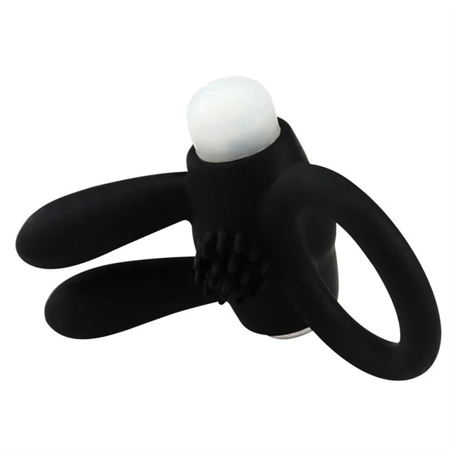 Lover’s Pulse – Intimate Vibrating Ring for Shared Pleasure -  Penis Rings Sex Toys Massager For Couples Women