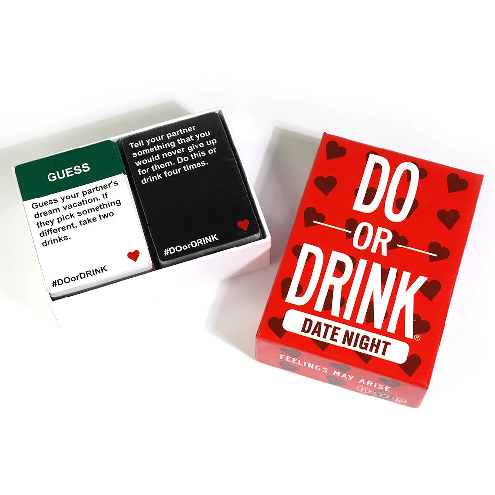 Do or Drink: Naughty Edition – Adult Party Card Game for Daring Fun and Drinking Challenges