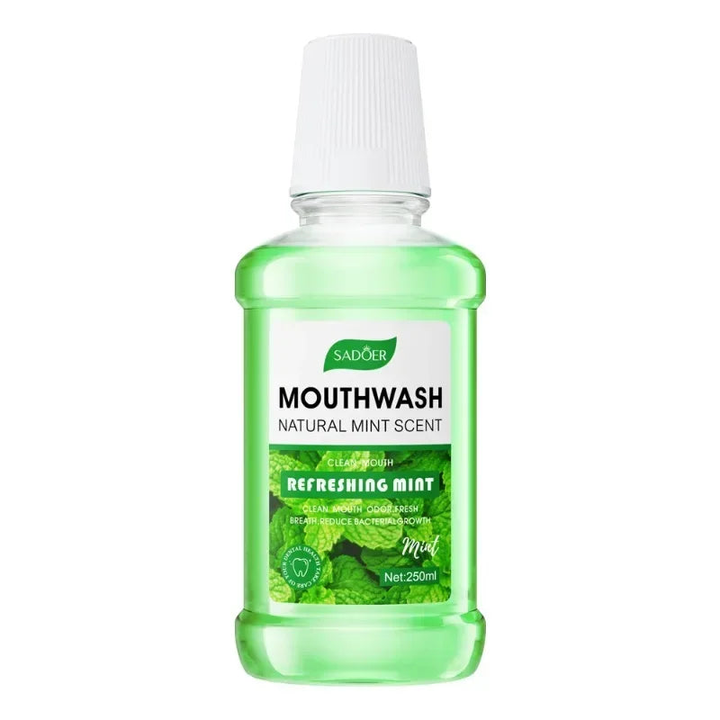 Baking Soda Mouthwash – Peach Flavor | Teeth Whitening and Long-Lasting Fresh Breath