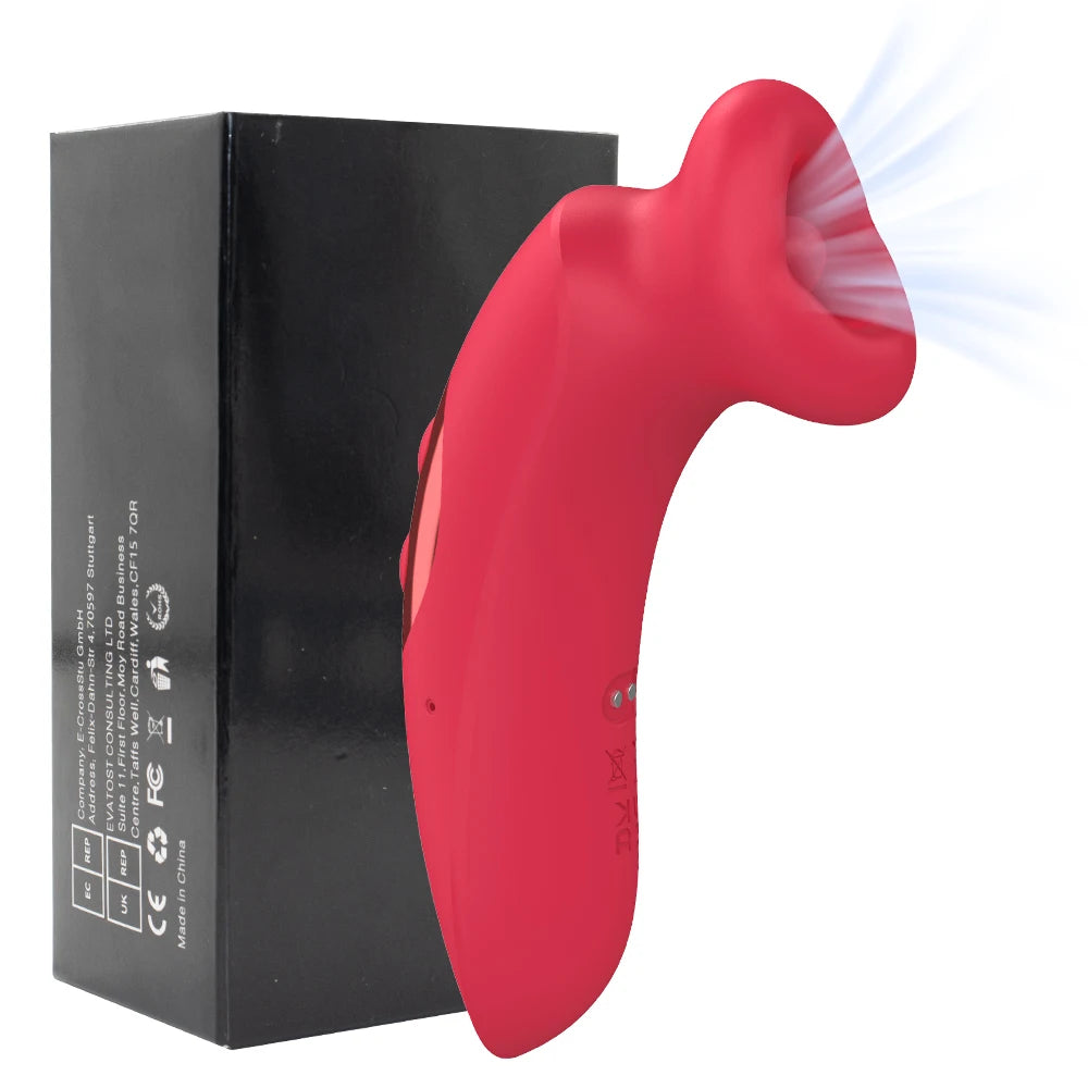 🌸 Clitoral Suction Cup Massager with Vacuum Pump – Dual Pleasure & Realistic Dildo for Intense Female Stimulation