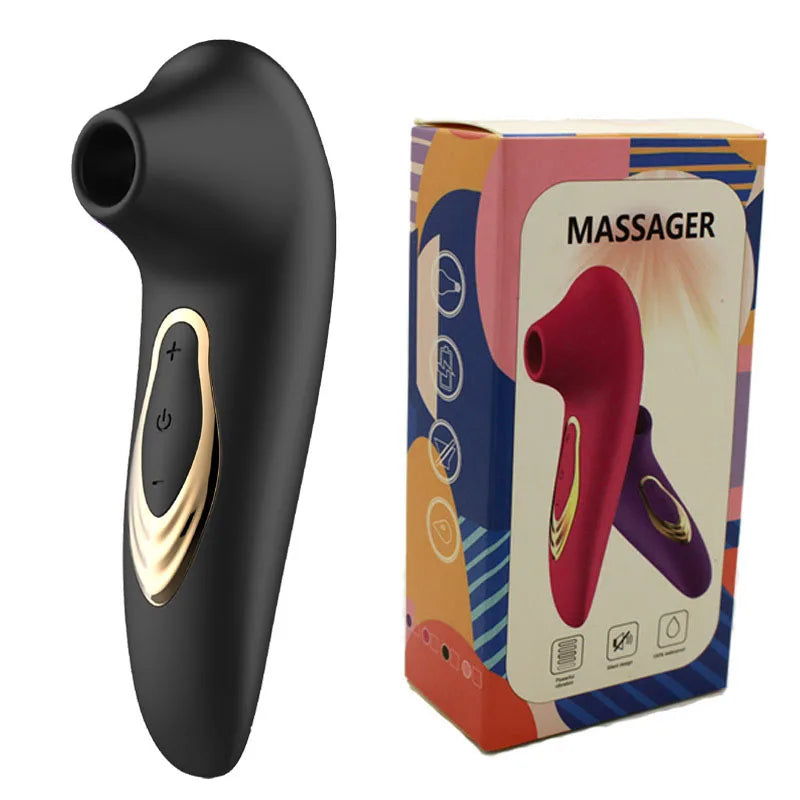 Mini vibrator sex toy, personal body massager, rechargeable, silent, strong vibration, suction, female masturbation sex toys.