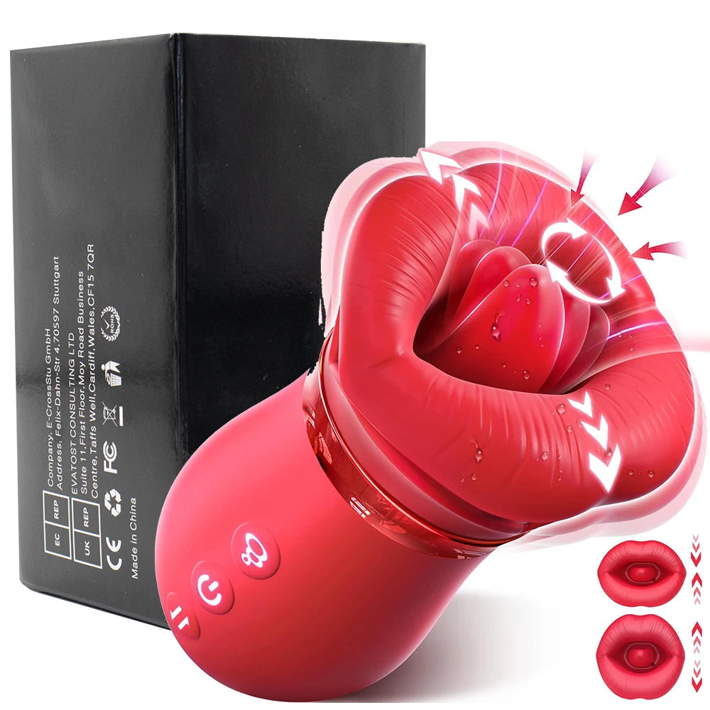 🌸 Clitoral Suction Cup Massager with Vacuum Pump – Dual Pleasure & Realistic Dildo for Intense Female Stimulation