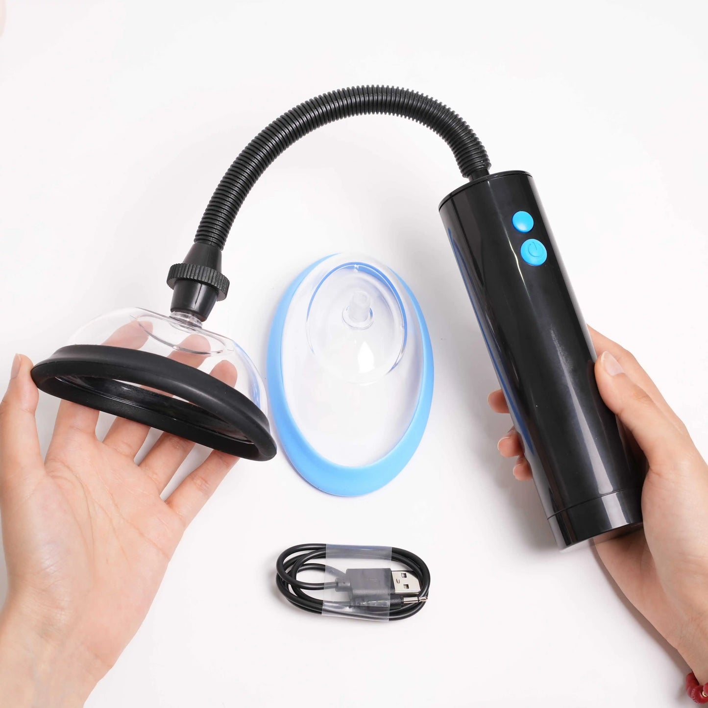 Manual Press Ball Vagina Pump Breast Sucking Massager Vaginal Clitoral Suction Cup Women Nipple Stimulator Enlarge Pump Sex Toys