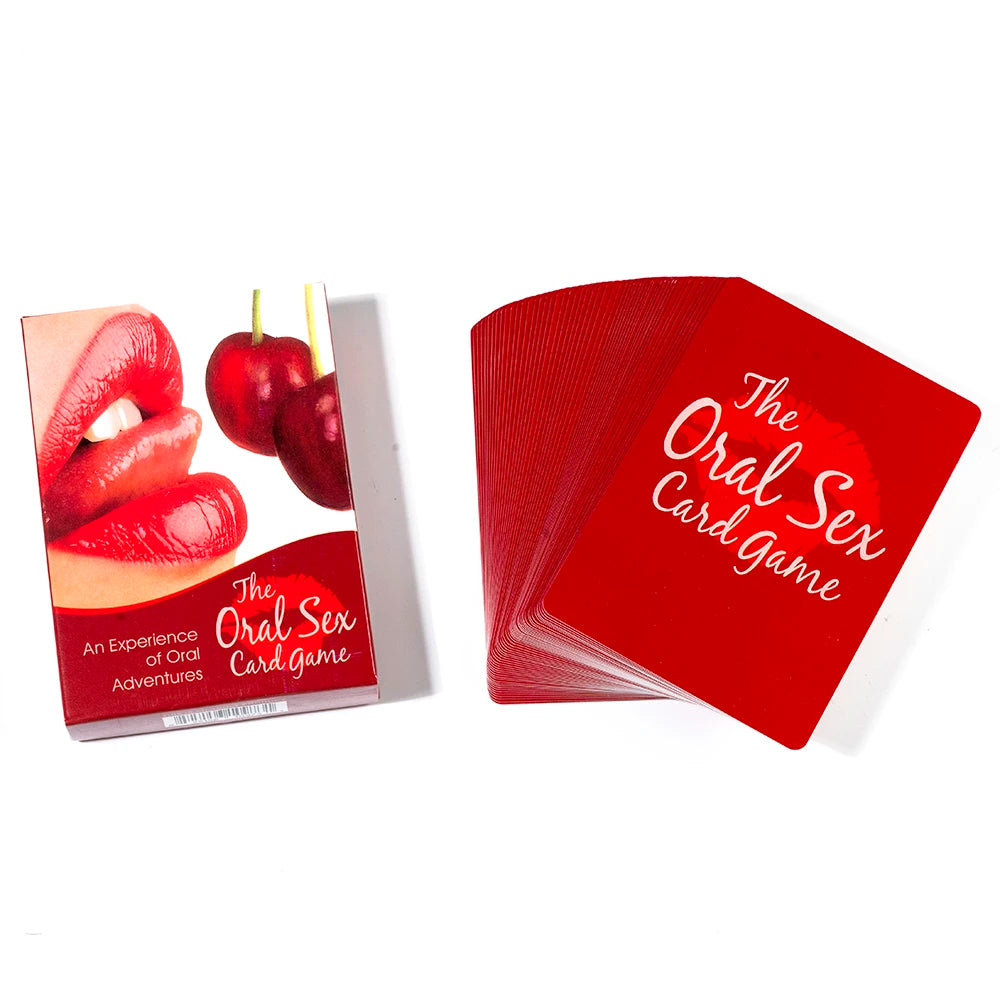 Fifty Shades of Foreplay — Oral and Position Card Game for Couples