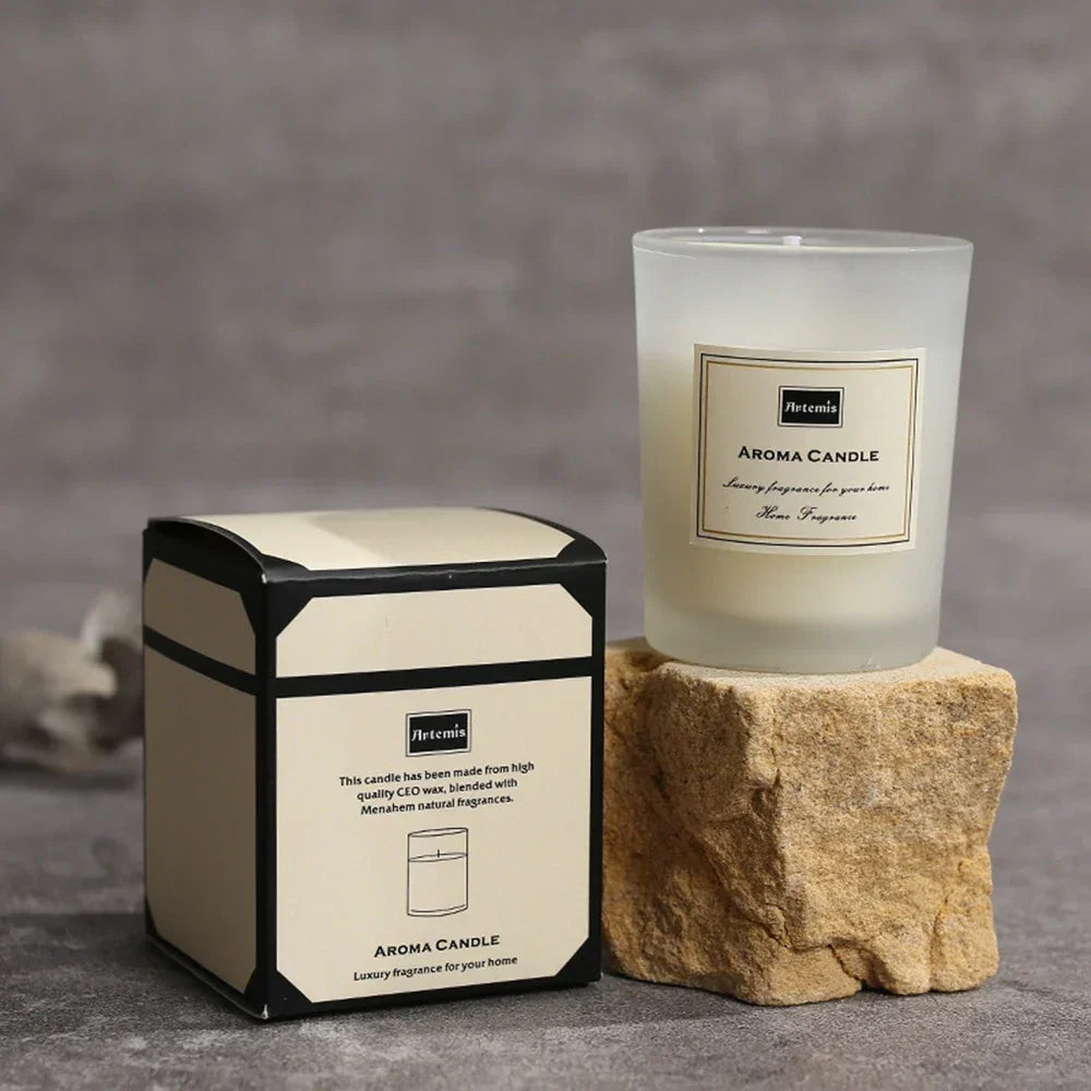 Enchanting Aromatherapy Candles – Romantic Glow, Festive Vibes