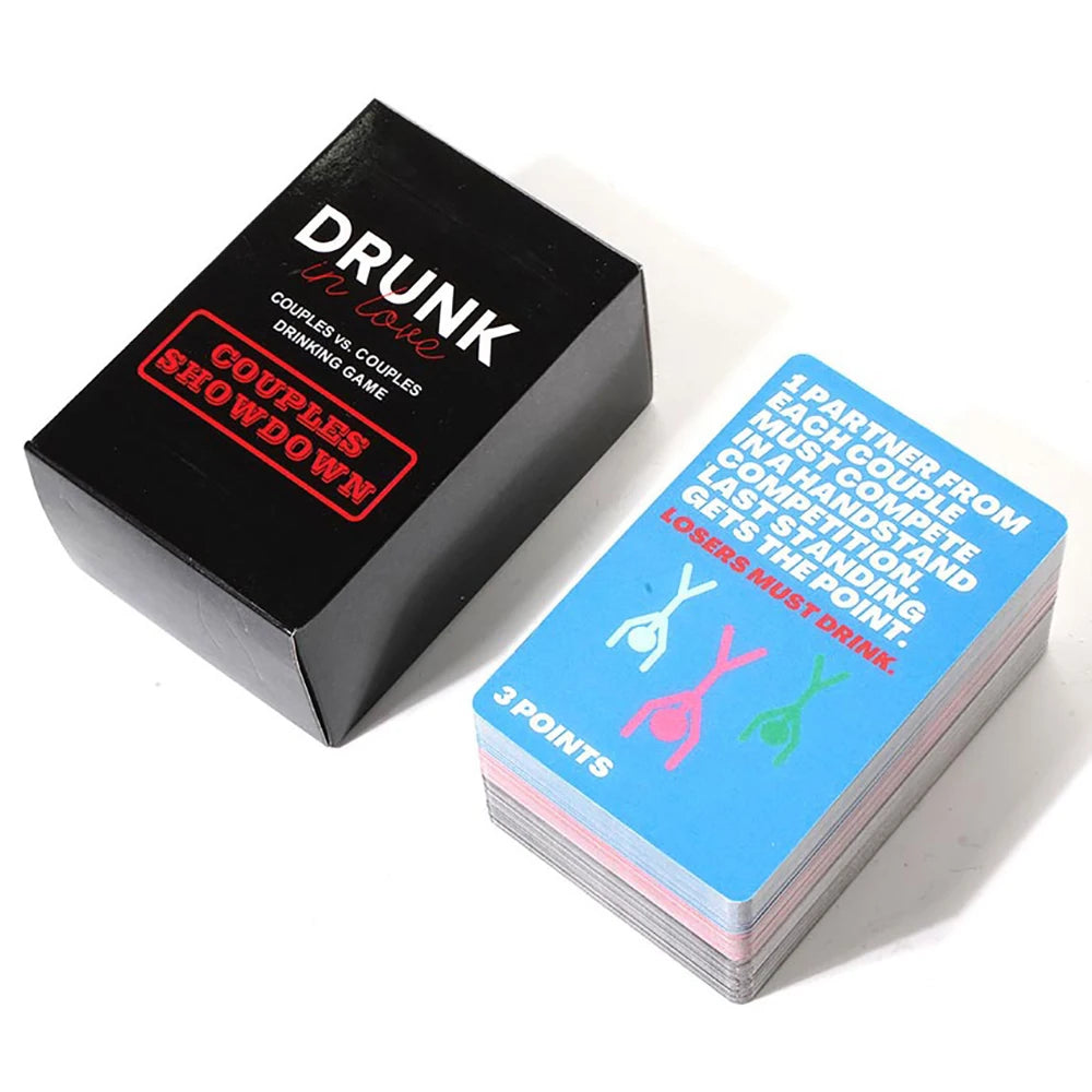 "Drunk in Love" – Couples Drinking Card Game | Romantic Adult Game for Date Night, Parties, Anniversaries and Valentine’s Day