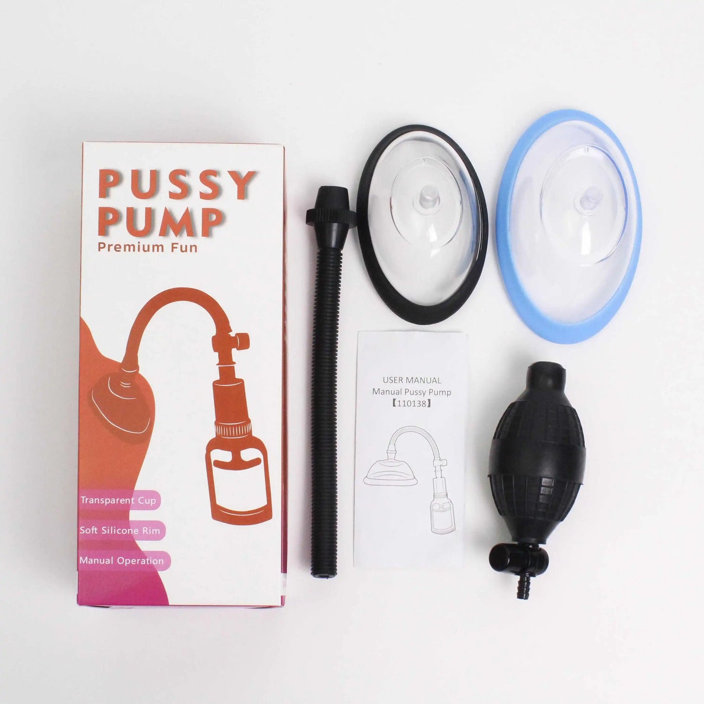 Manual Press Ball Vagina Pump Breast Sucking Massager Vaginal Clitoral Suction Cup Women Nipple Stimulator Enlarge Pump Sex Toys