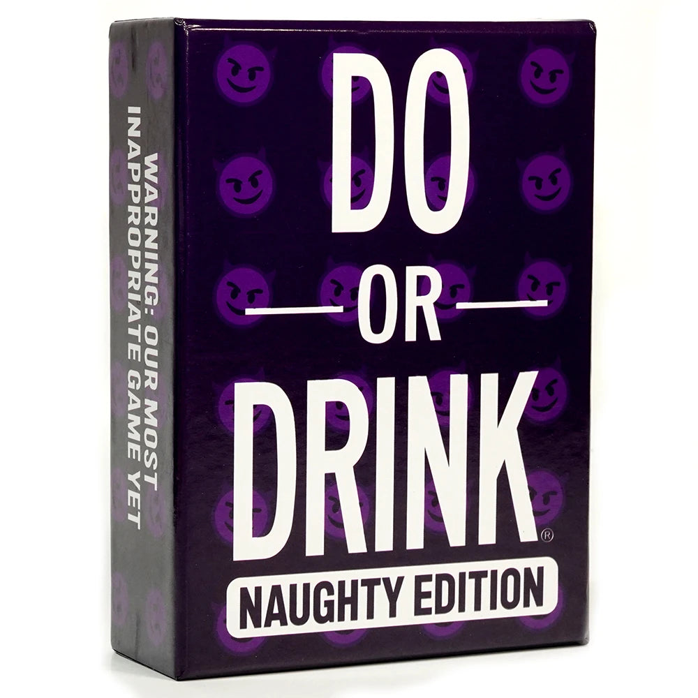 Do or Drink: Naughty Edition – Adult Party Card Game for Daring Fun and Drinking Challenges