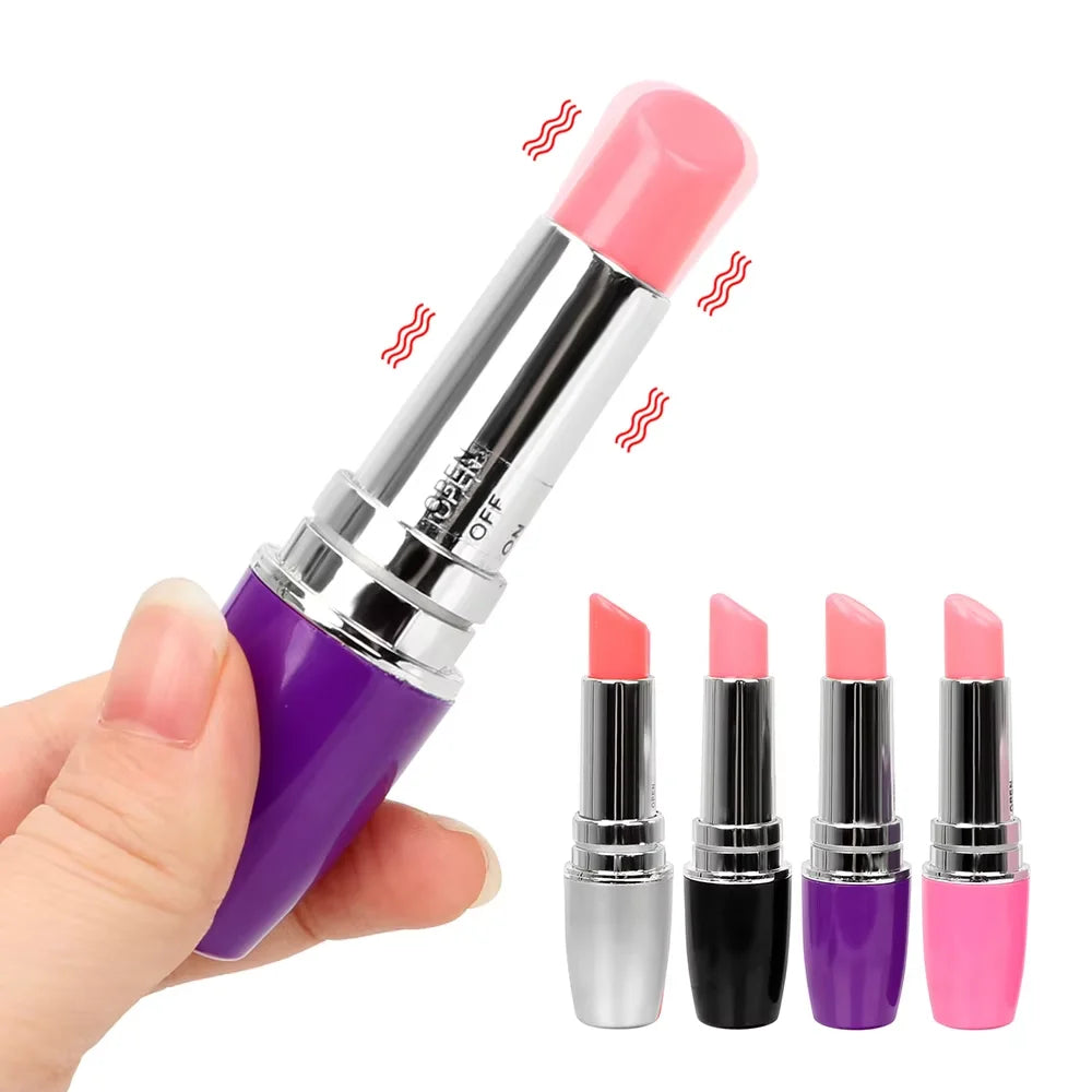 Mini Lipstick Vibrator Speed Adjustable Privacy Bullet Clitoris Stimulator Massage Erotic Sex Toys For Women Adult Products