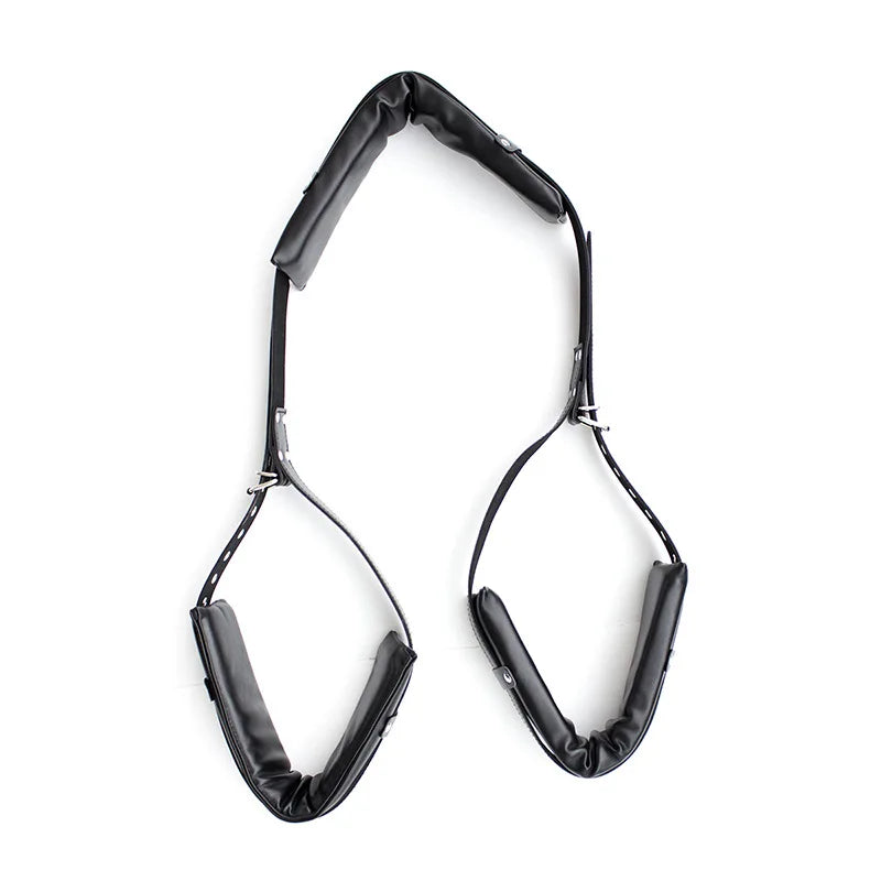 BDSM Bondage Gear Adjustable Handcuffs Ankle Cuffs Open Leg Restraint Fetish Sex Toys For Woman Couples Adult Games No Vibator