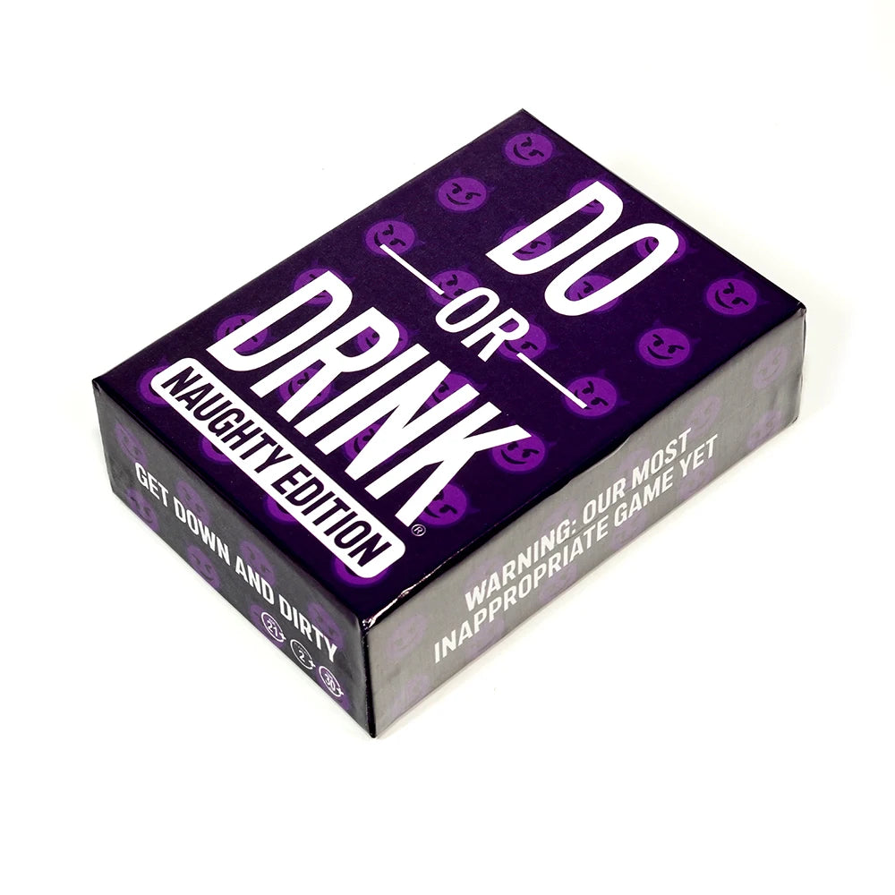 Do or Drink: Naughty Edition – Adult Party Card Game for Daring Fun and Drinking Challenges