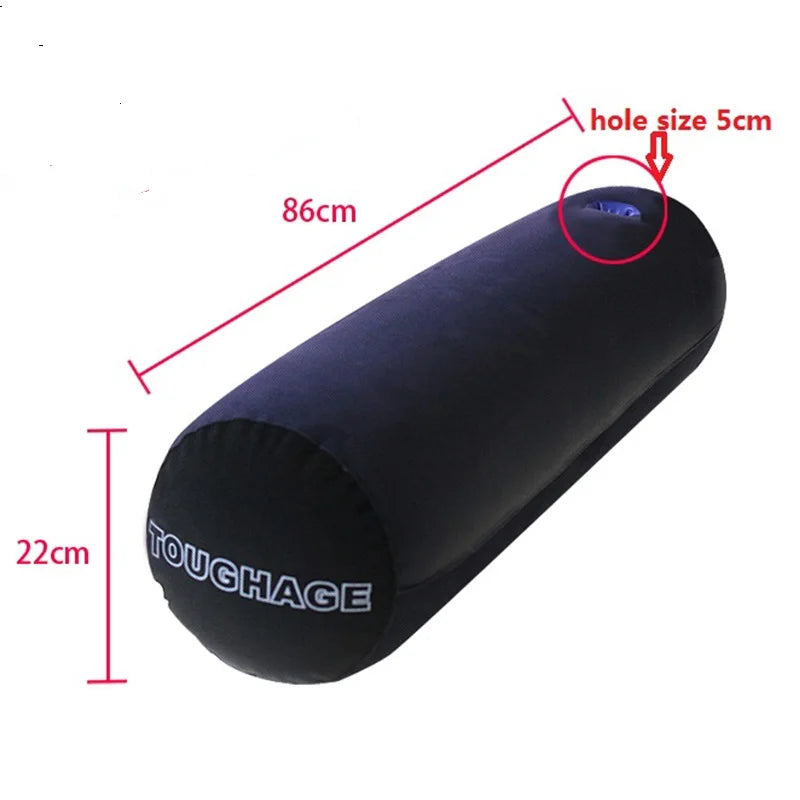 Pleasure Curve – Vibrator-Ready Contour Love Pillow - Adult Fun Furniture Female Masturbation Pillow Assistance Cushion With Hole Vibrator