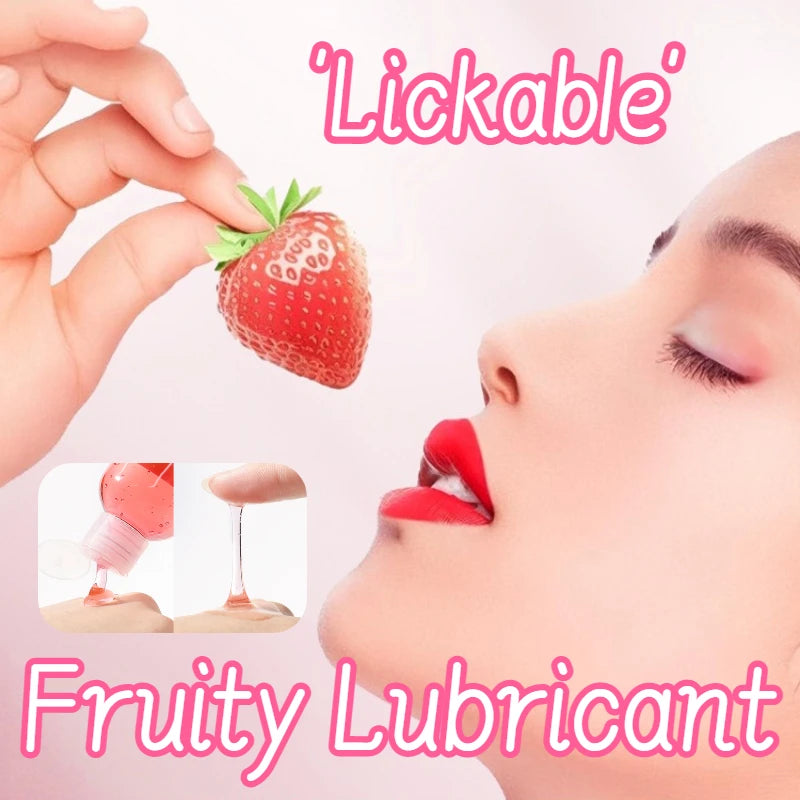 Sweet Seduction — Lickable Strawberry Bliss Lubricant (100/200ML)