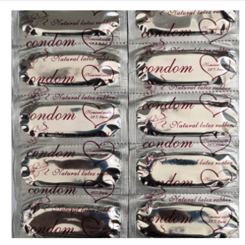 Ultra-Thin Natural Latex Condoms – 52mm Width | Electronically Tested | Long-Lasting Lubrication | 100+ Combo Pack