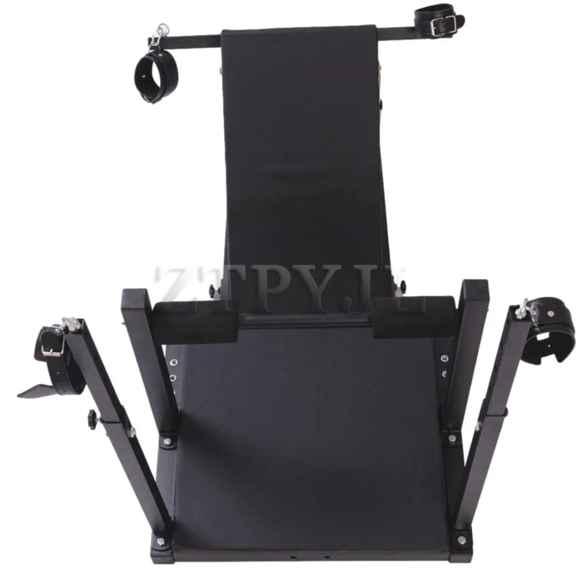 Sex Chair Split Leg Bed BDSM Furniture with Sex Gun Machine Bondage Set Restraint Handcuffs Sex Toys For Couples Adults Women 18