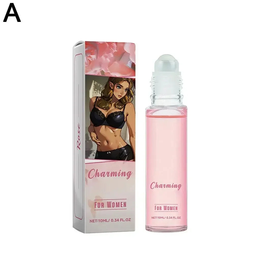 Roller Perfume – Rose Scent | Unisex Long-Lasting Attraction Fragrance