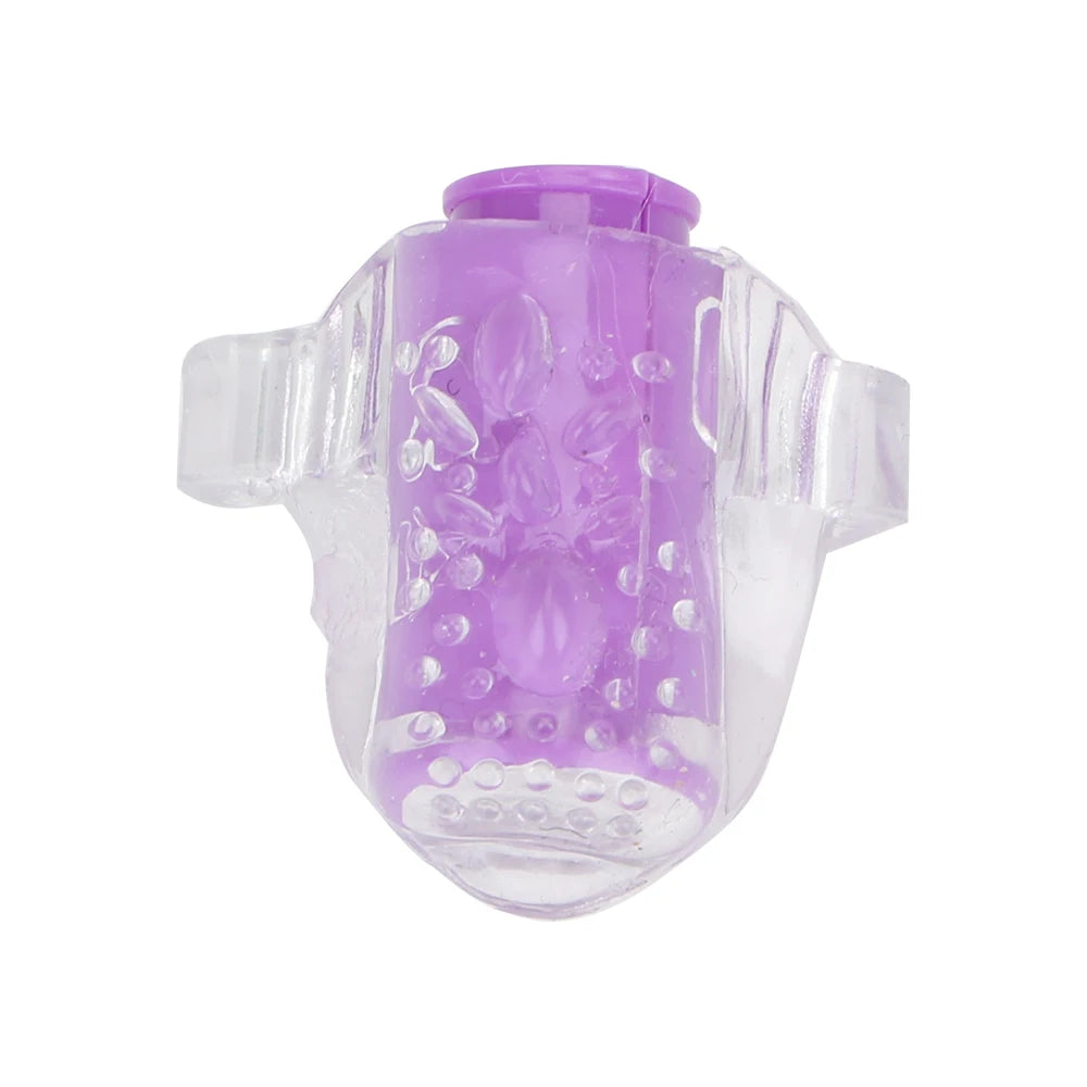 Fingertip Flicker — Mini Oral-Licking Clit &amp; G-Spot Vibrator