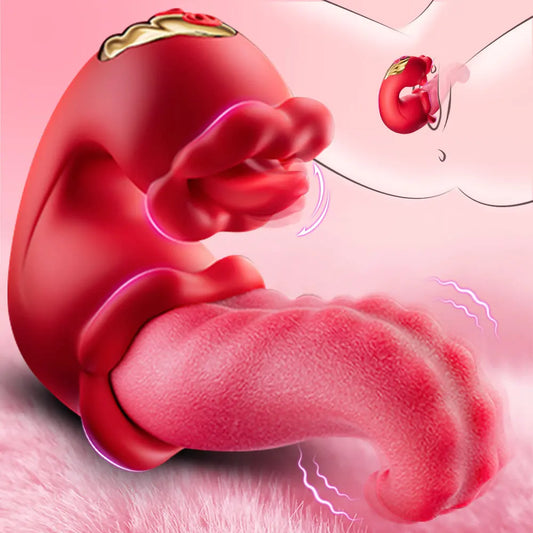 Luxe Lick — 4-in-1 Tongue Thrusting and Clit Sucking Vibrator