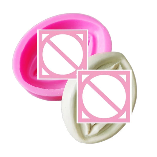 Genital Cake Mold Silicone Mold Chocolate Gypsum Candle Soap Candy Mold Kitchen Baking Free Shipping F014